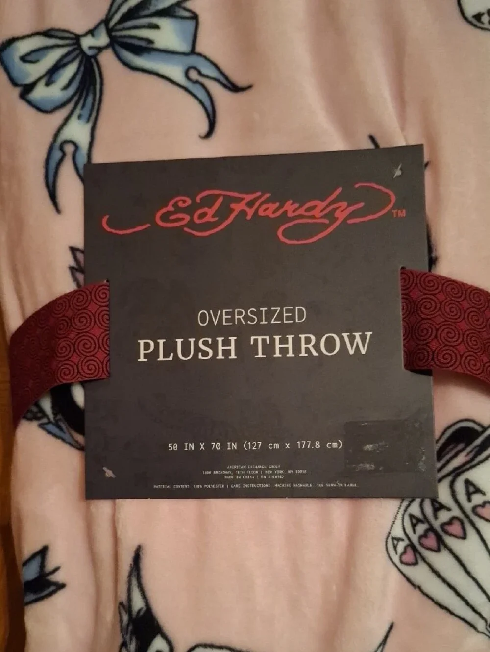 Ed Hardy soft pink